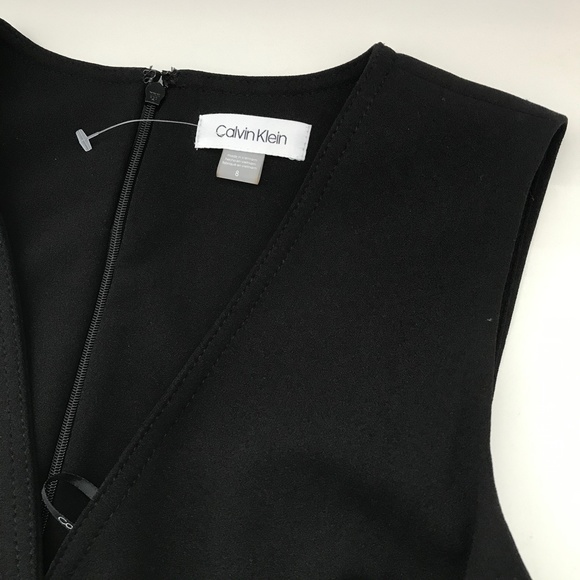 Calvin Klein | Pants & Jumpsuits | Calvin Klein Black Jumpsuit Gold ...
